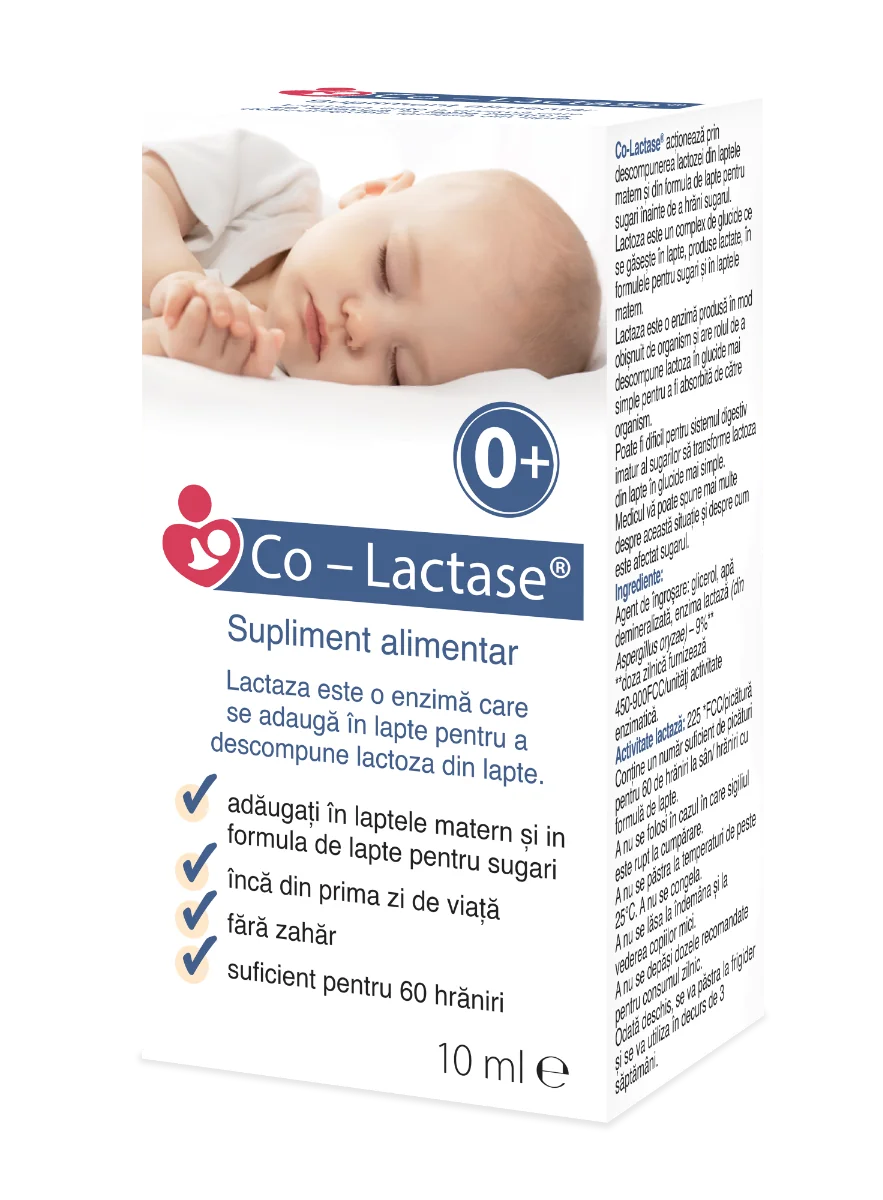 Picaturi pentru sugari Co-Lactase, 10ml, Maxima HealthCare