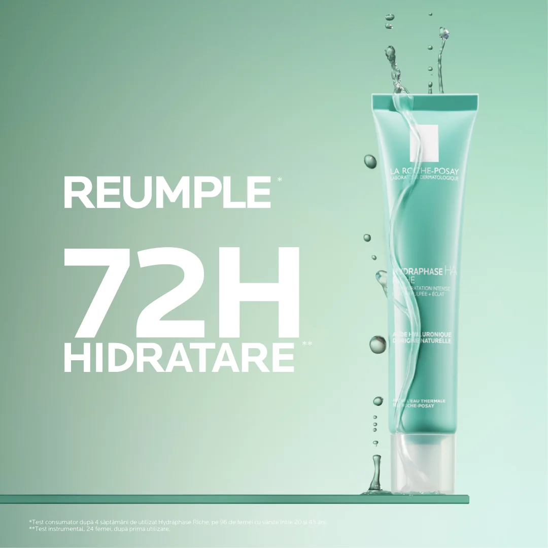 Crema Hydraphase HA Riche, 40ml, La Roche-Posay