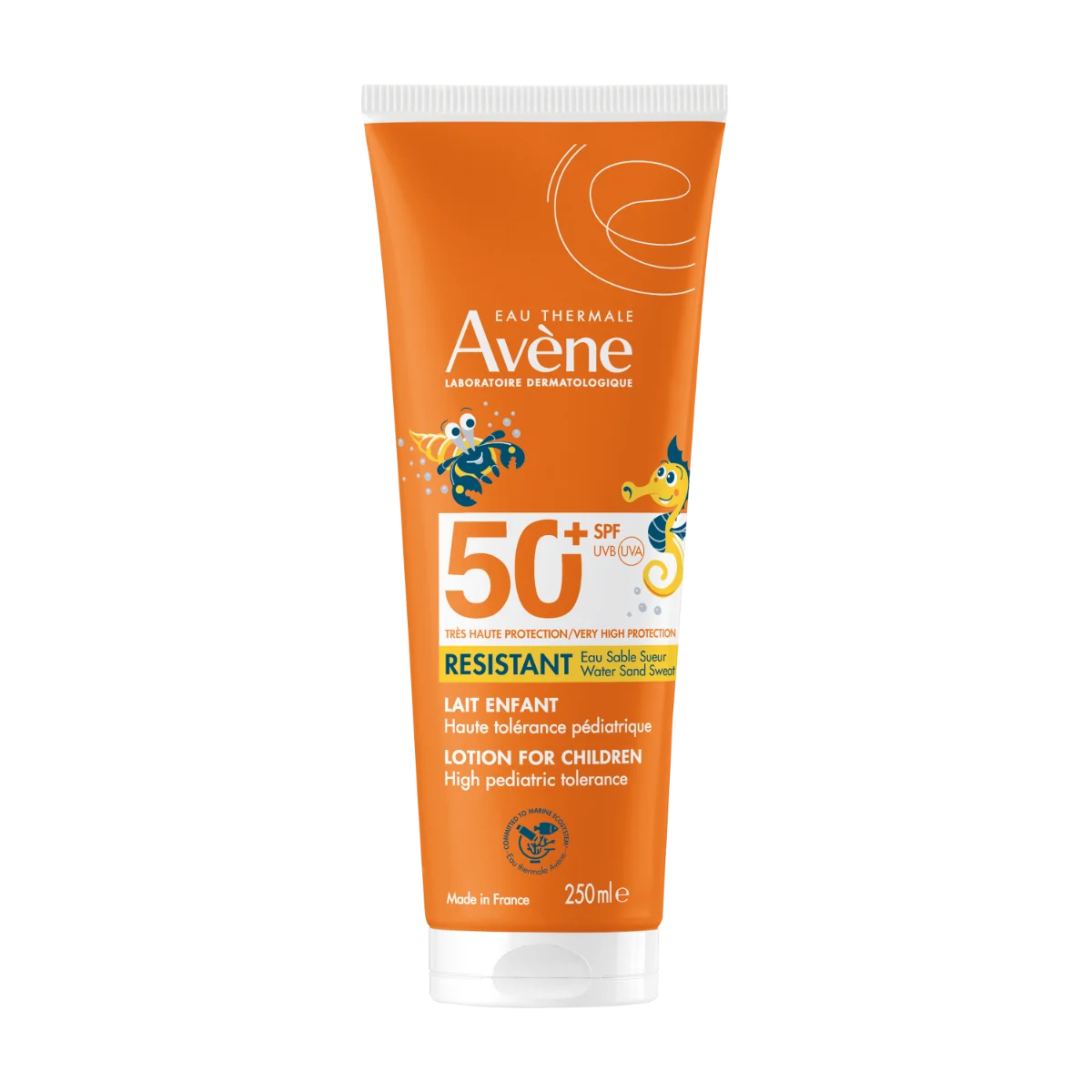Lotiune cu protectie solara pentru copii SPF50+, 250ml, Avene