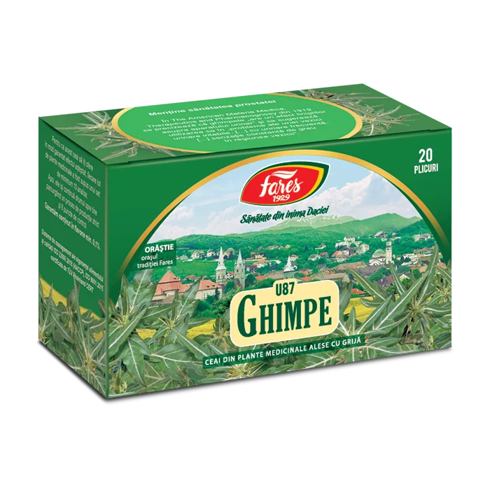 Ceai de ghimpe U87, 20 plicuri, Fares