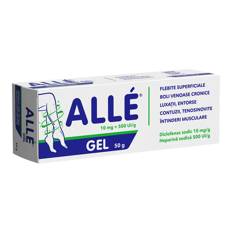 Alle gel 10 mg + 500 UI/g, 50g, Fiterman