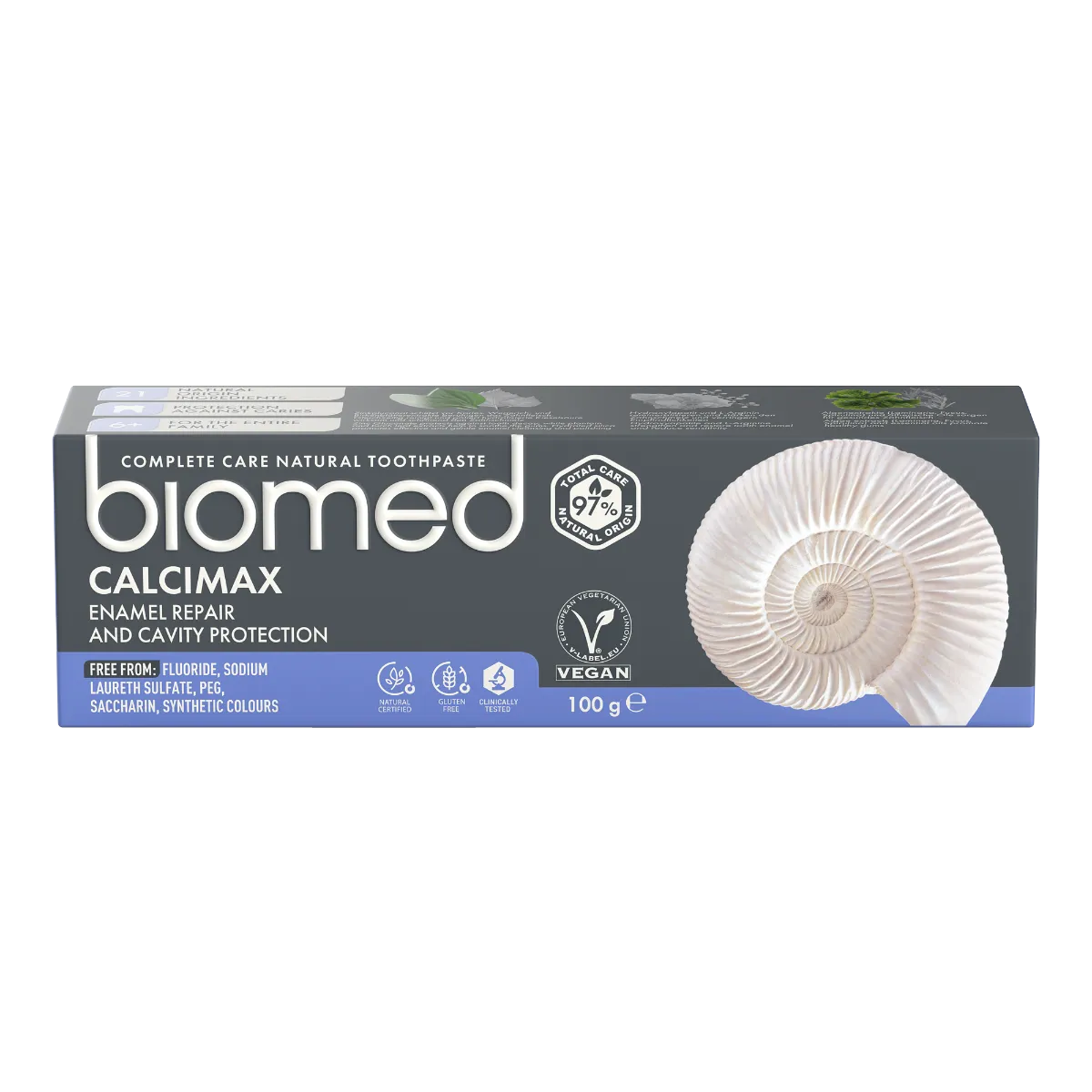 Pasta de dinti Calcimax, 75ml, Biomed