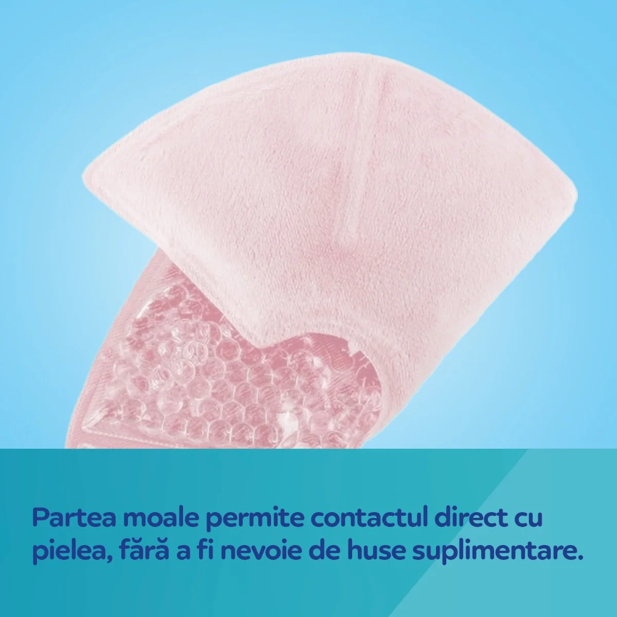 Comprese cu gel pentru sani pentru terapie calda sau rece, 2 bucati, Canpol babies