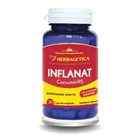 Inflanat+ Curcumin95, 30 capsule vegetale, Herbagetica