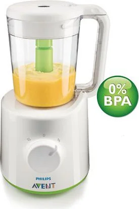 Aparat de gatit cu aburi si blender SCF870/22, Philips Avent