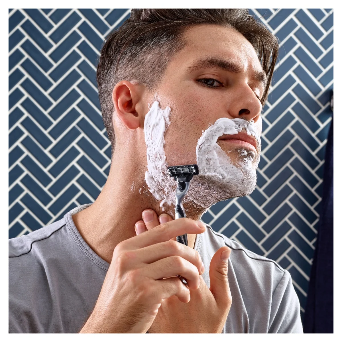 Set rezerve aparat de ras Mach 3, 4 bucati, Gillette