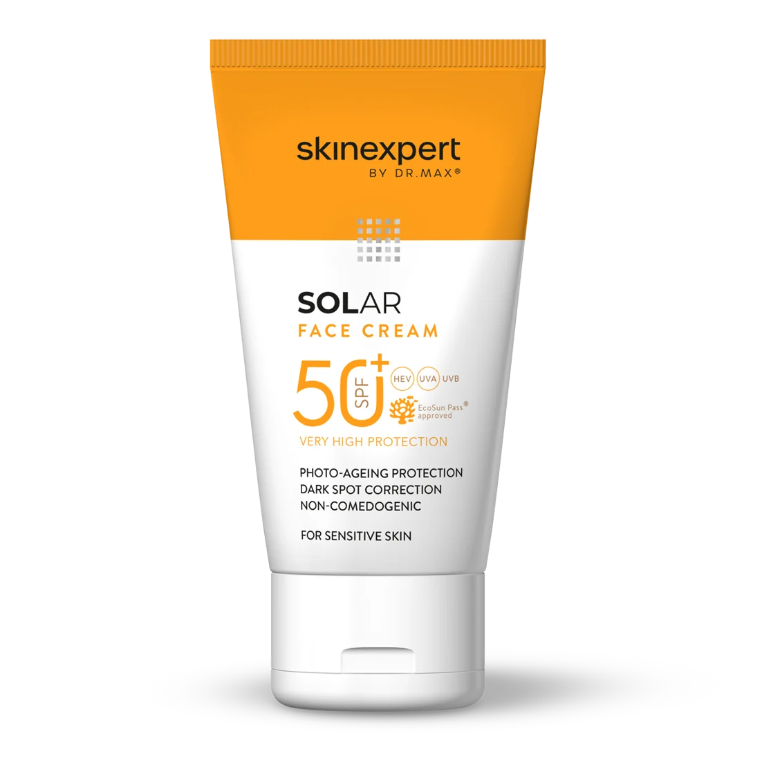 Skinexpert by Dr. Max® Solar Crema de fata cu protectie solara SPF50+, 50ml