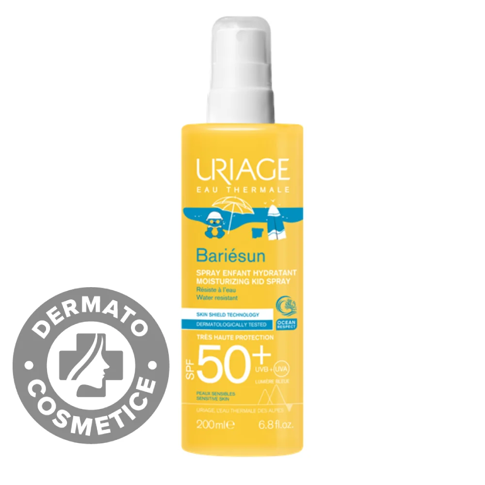 Spray de protectie solara cu SPF50+ pentru copii Bariesun, 200ml, Uriage