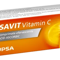 Upsavit Vitamin C, 10 comprimate efervescente, Upsa