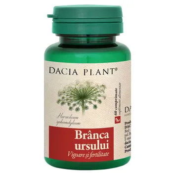 Branca Ursului, 60 comprimate, Dacia Plant 