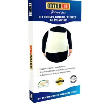 Corset lombar cu efect de incalzire marimea XL, 1 bucata, Orthomed