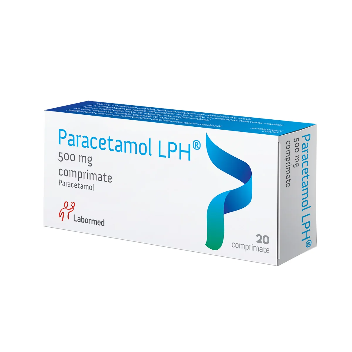 Paracetamol 500 mg, 20 comprimate, Labormed