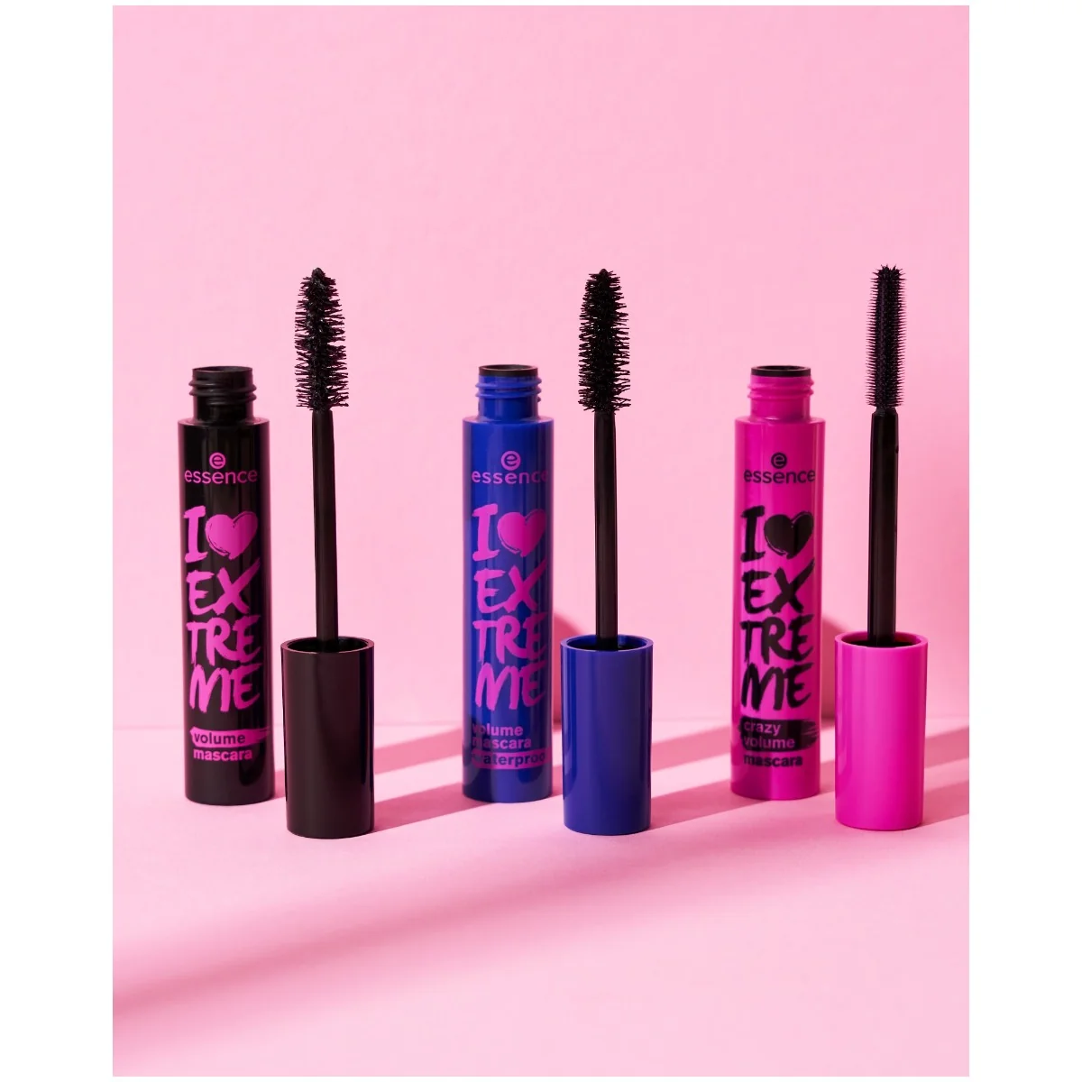 Mascara rezistenta la apa I Love Extreme Volume, 12ml, Essence