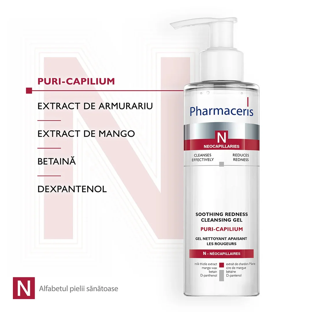Gelul de spalare anti-roseata Puri-Capilium Gelul de spalare anti-roseata Puri-Capilium