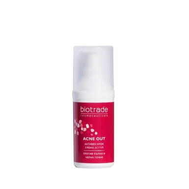 Crema ten gras si acneic Acne Out, 30ml, Biotrade