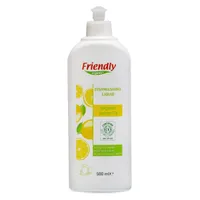 Detergent de vase manual cu lamaie, 500ml, Friendly Organic