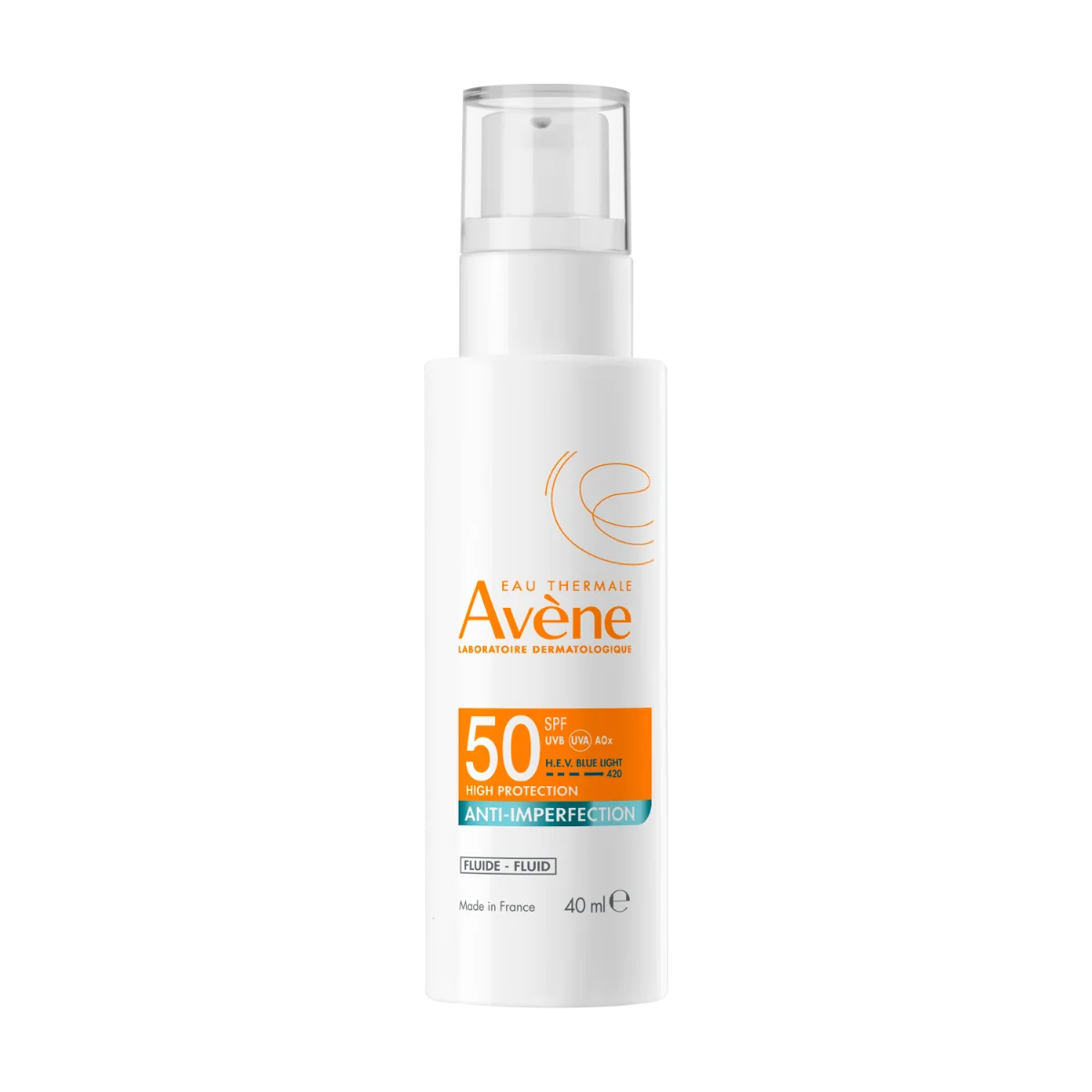 Fluid anti-imperfectiuni cu protectie solara SPF50, 40ml, Avene