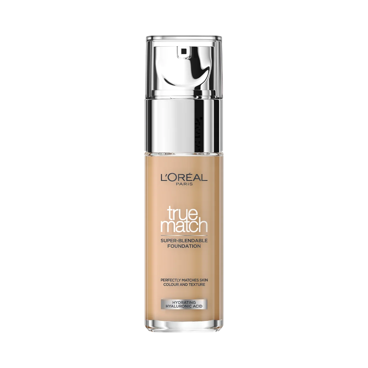 Fond de ten infuzat cu acid hialuronic True Match 3R/3C Rose Beige, 30ml, L'Oreal Paris