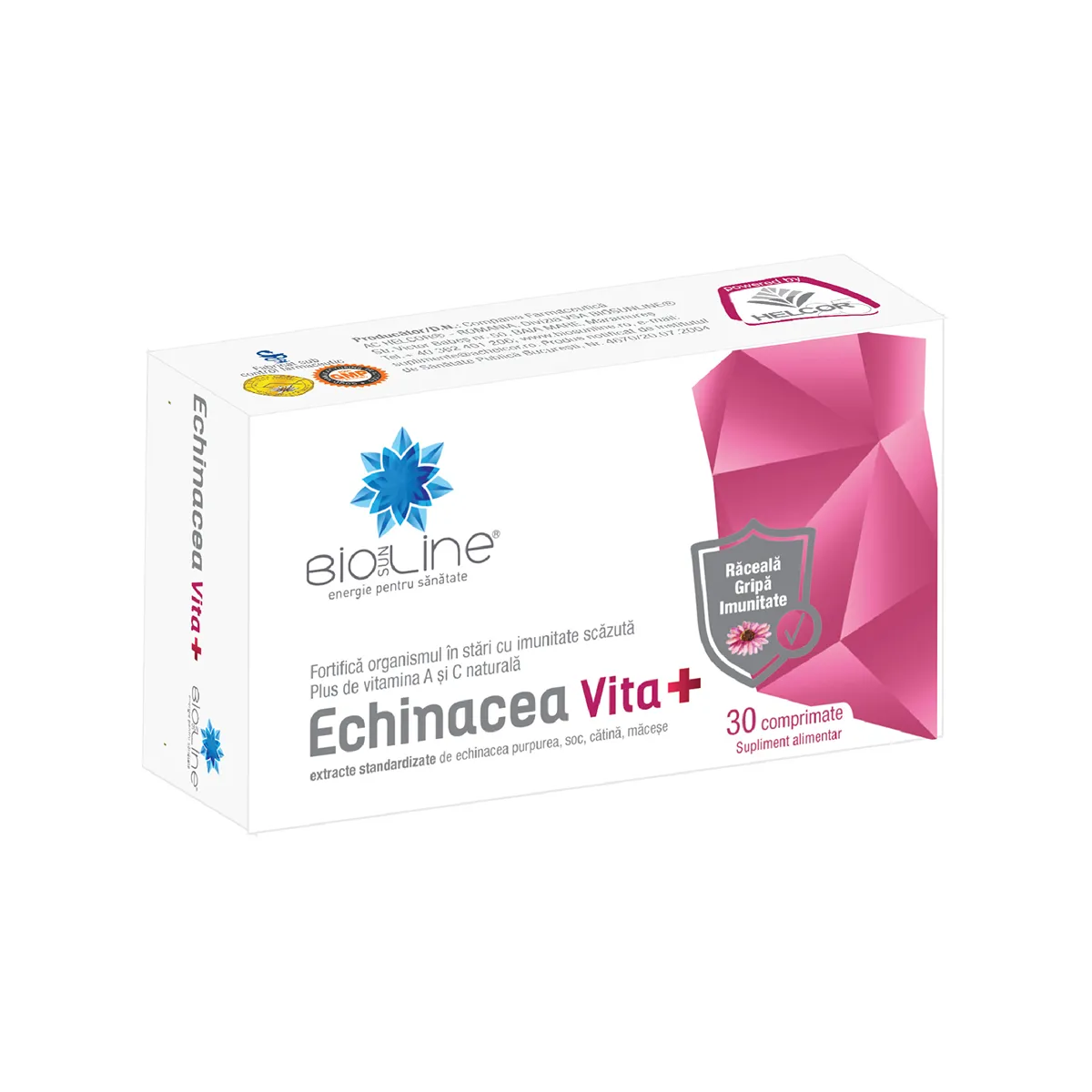 Echinacea Vita+, 30 comprimate, BioSunLine