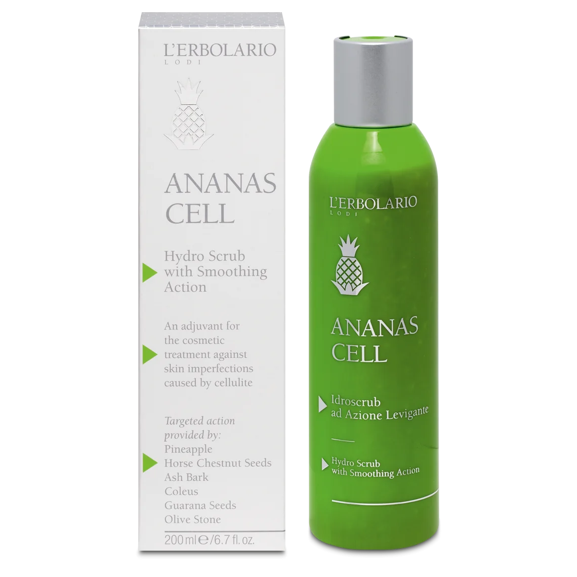 L'Erbolario Ananas Scrub anticelulita, 200ml