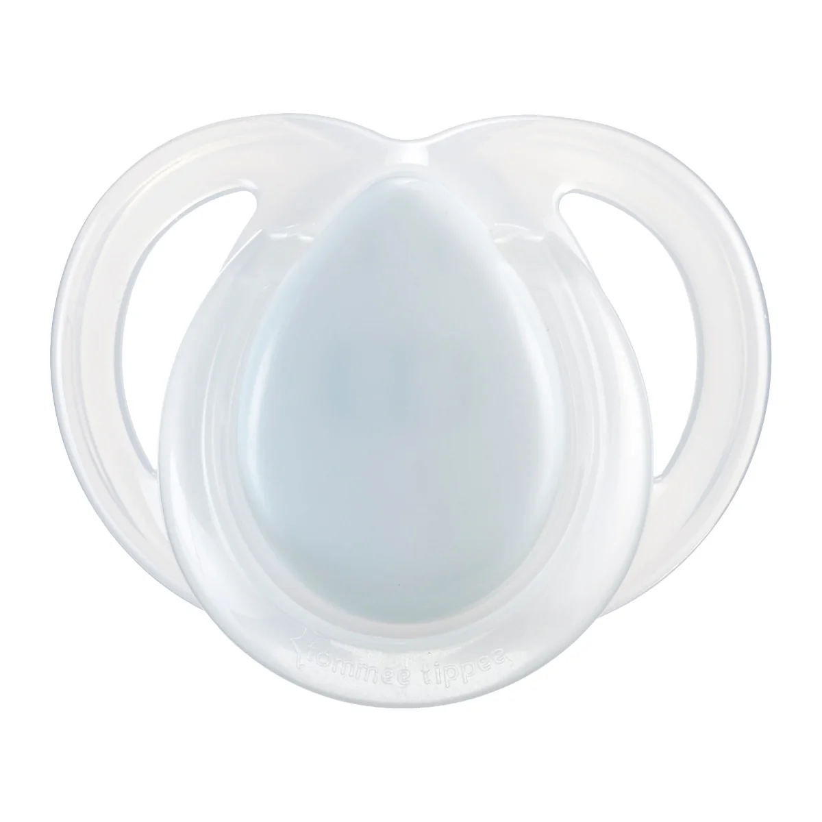 Suzeta ortodontica de noapte care lumineaza in intuneric 0-6 luni Transparent/Albastru, 2 bucati, Tommee Tippee