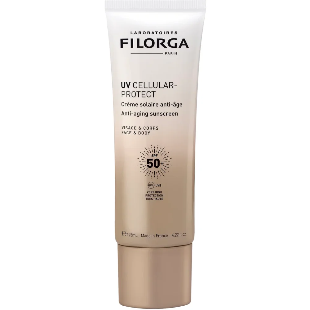 Crema anti-imbatranire pentru fata si corp cu protectie solara SPF50+ UV Cellular Protect, 125ml, Filorga