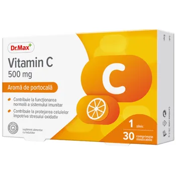 Dr.Max Vitamina C 500mg, 30 comprimate masticabile 