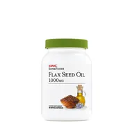 Ulei din seminte de In 1000mg Flax Seed Oil SuperFoods, 90 capsule, GNC