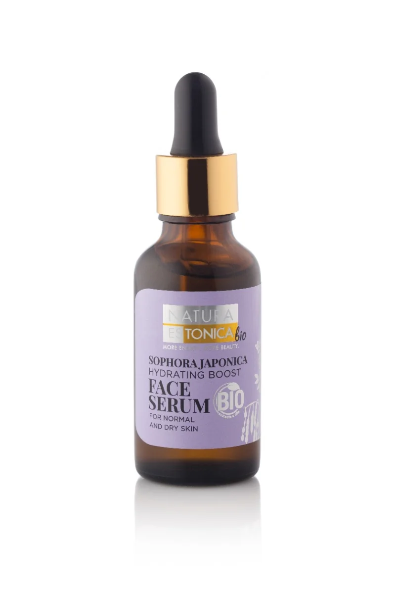 Serum hidratant pentru ten normal sau uscat cu Sophora Japonica, 30ml, Natura Estonica 