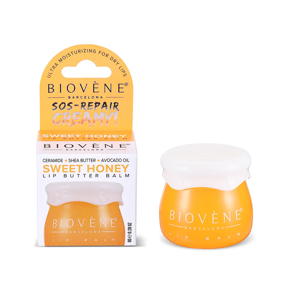 Balsam ultra hidratant pentru buze uscate si crapate SOS-Repair Creamy!, 8g, Biovene