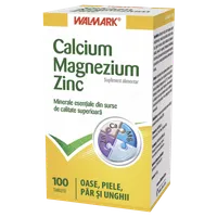 Calcium Magnezium Zinc, 100 tablete, Walmark