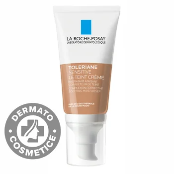 Crema hidratanta uniformizatoare Toleriane Sensitive Nuanta Medium, 50ml, La Roche-Posay