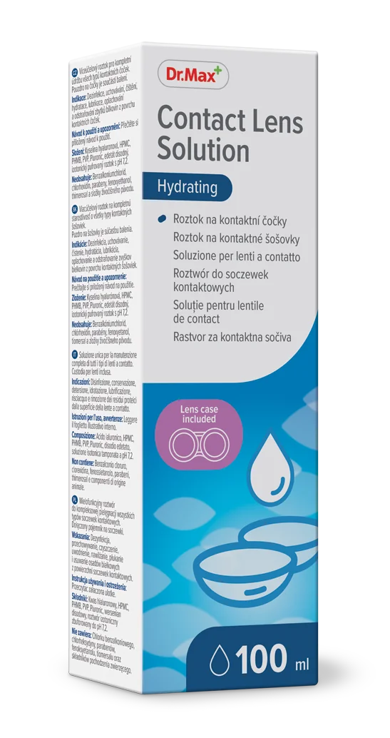 Dr. Max Solutie lentile de contact, 100ml