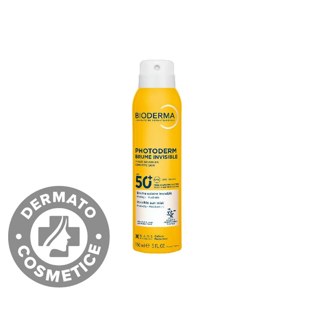 Spray invizibil cu SPF50+ Photoderm Brume, 150ml, Bioderma