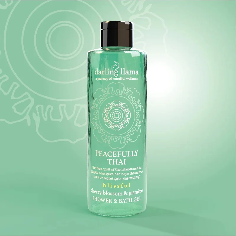 Gel de dus Peacefully Thai Darling Llama, 400ml, Treaclemoon