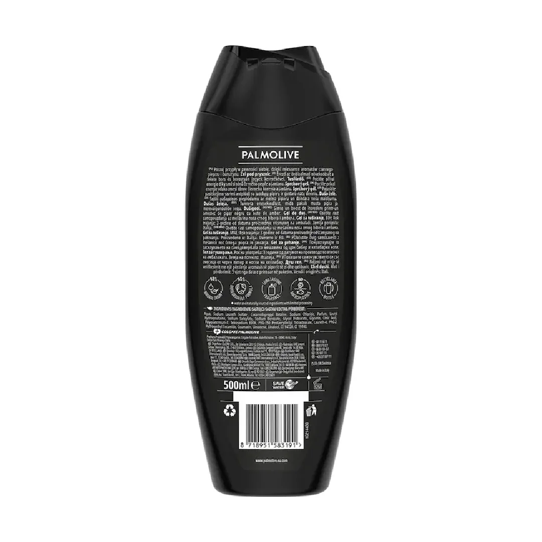 Gel de dus Men Intense Spice Up, 500ml, Palmolive