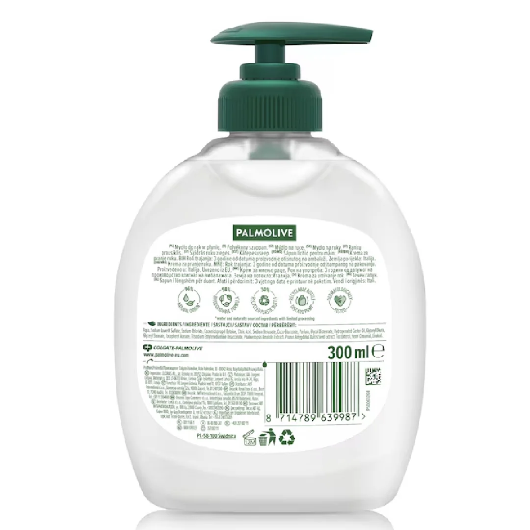 Sapun lichid Naturals Milk & Orchid, 300ml, Palmolive