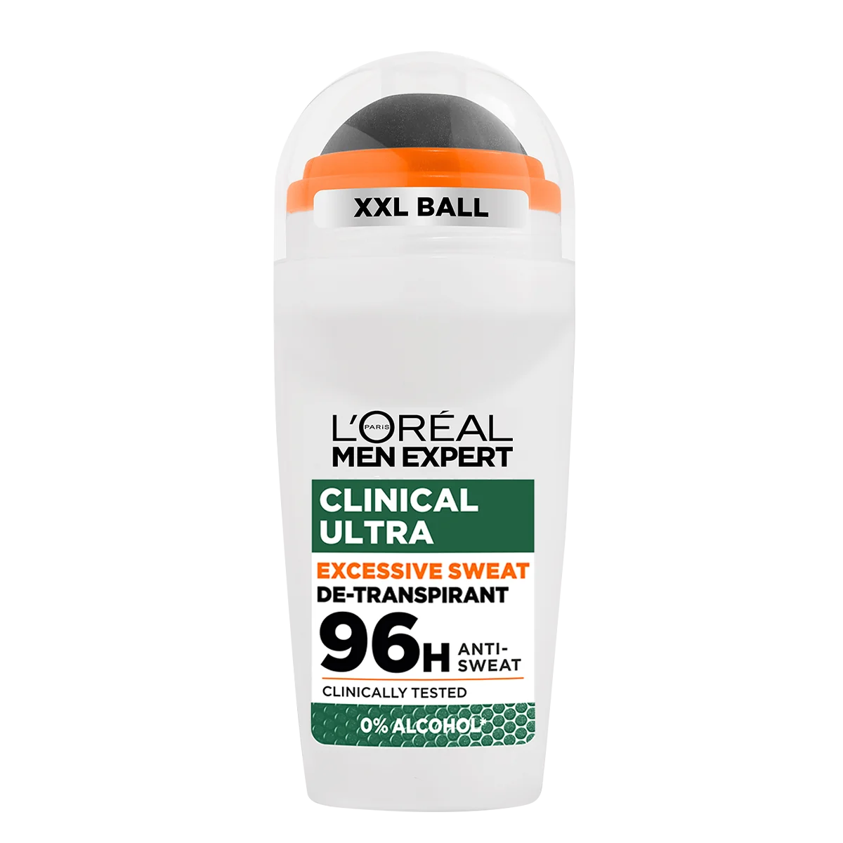 Antiperspirant roll-on fara alcool Derma Control, 50ml, L'oreal Men Expert