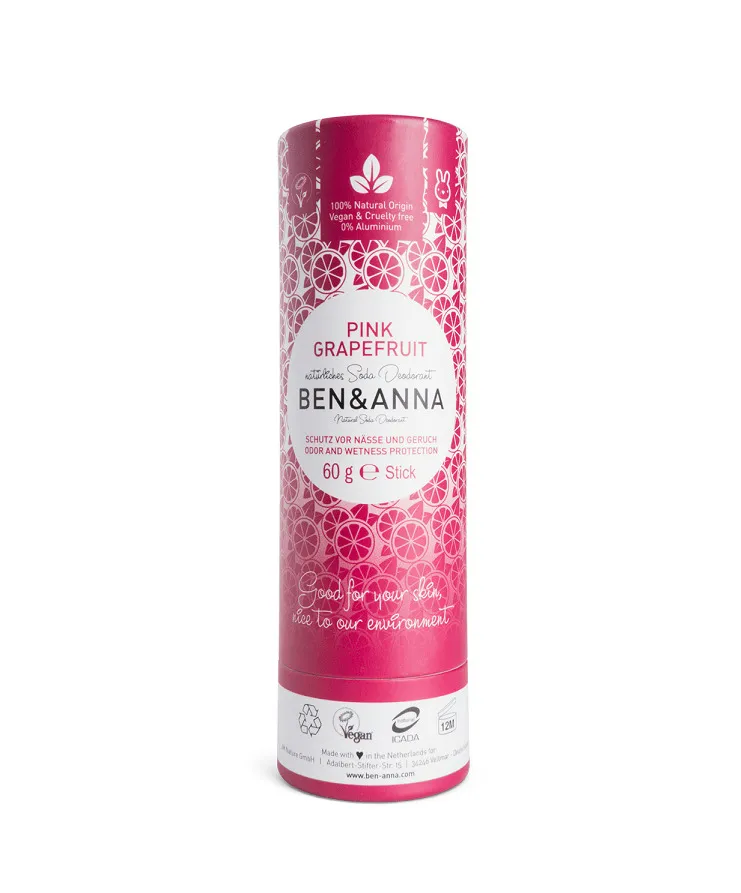 Deodorant natural Pink Grapefruit, 60g, Ben&Anna