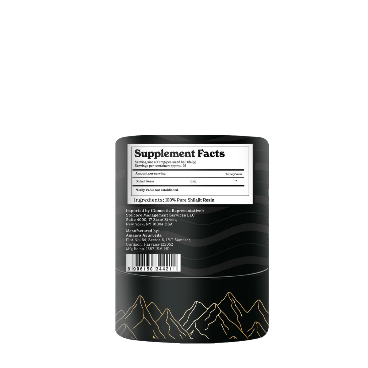 Rasina pura de Shilajit din Himalaya BetterAlt, 30g, GNC