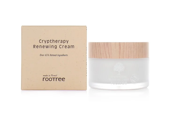 Crema purificatoare pentru ten Cryptherapy, 150ml, Rootree