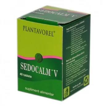 Sedocalm, 40 tablete, Plantavorel 