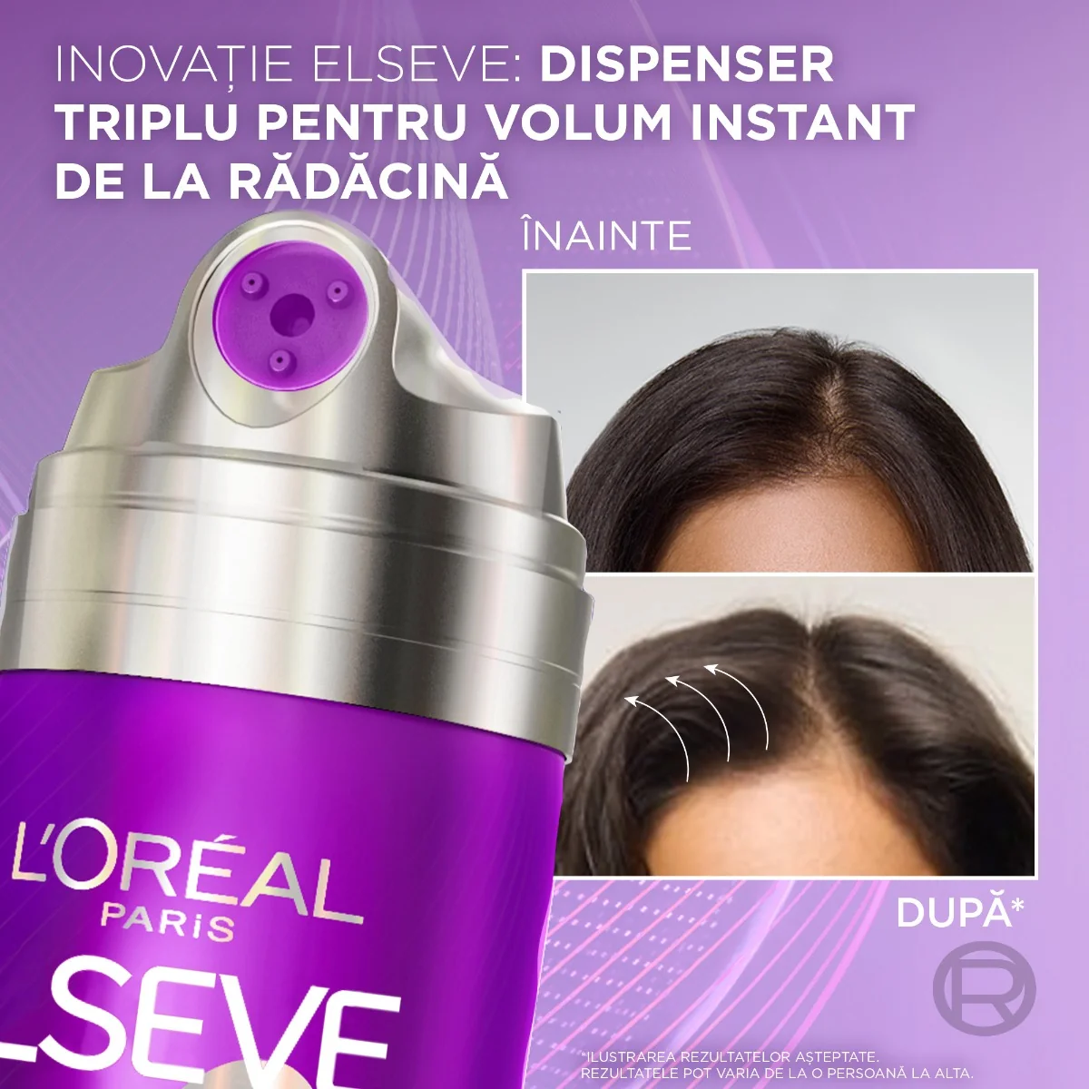 Spray pentru reimprospatarea volumului parului Collagen Lifter, 200ml, Elseve