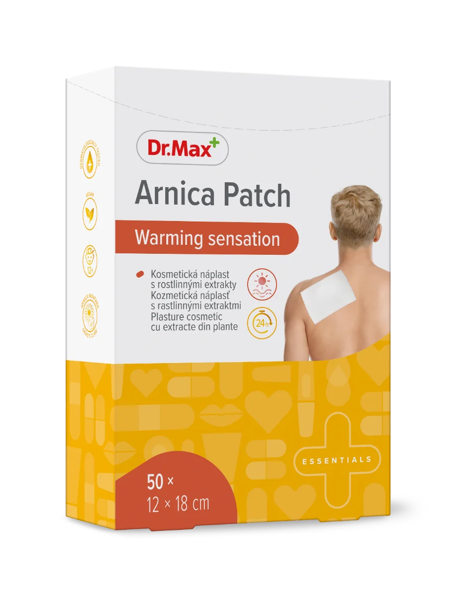 Dr.Max Plasture cu arnica 12x18cm, 1 bucata