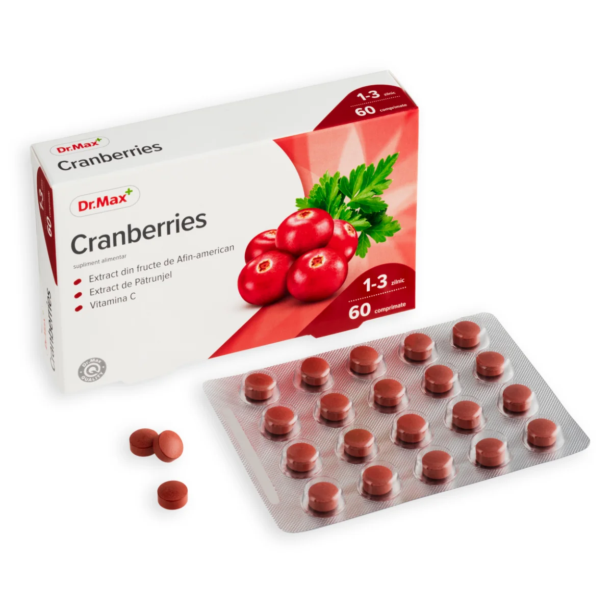 Dr. Max Cranberries, 60 comprimate