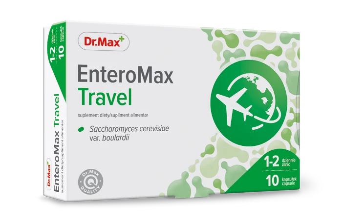 Dr. Max Enteromax Travel, 10 capsule 