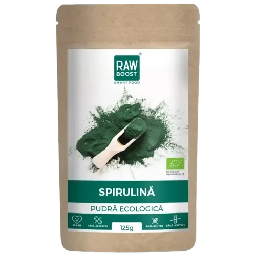 Iarba de orz ecologica pudra, 125g, Rawboost