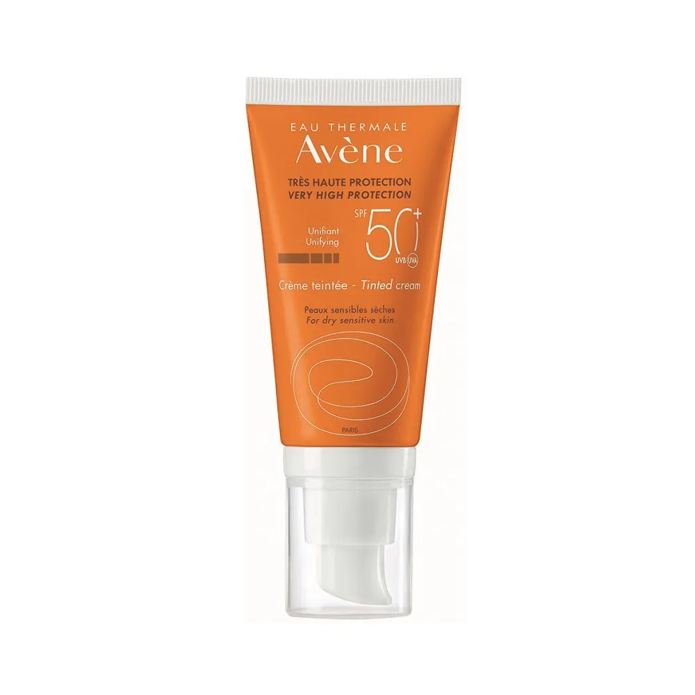 Crema nuantatoare pentru protectie solara SPF 50, 50 ml, Avene