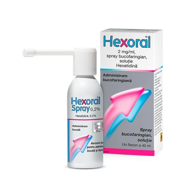 Hexoral spray 2 mg/ml, 40 ml, Johnson & Johnson