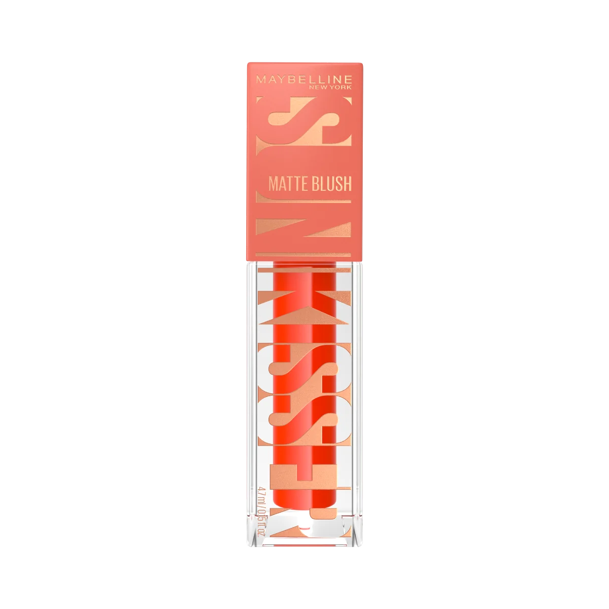 Fard de obraz cu textura lichida Sunkisser 35 Spritzy Orange, 4.7ml, Maybelline